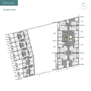 Emprendimiento Dorrego 1900 Rosario. Inmobiliaria Uno Propiedades