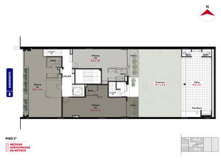 Emprendimiento Sarmiento 1200 Rosario. Inmobiliaria Uno Propiedades