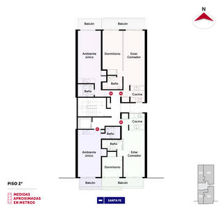 Emprendimiento Santa Fe 3300 Rosario. Inmobiliaria Uno Propiedades