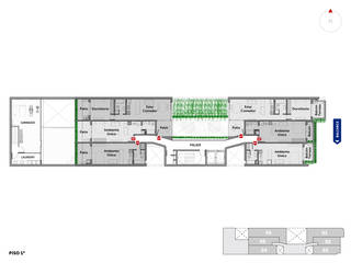 Emprendimiento Balcarce 1100 Rosario. Inmobiliaria Uno Propiedades