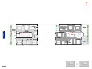 Emprendimiento Moreno 1100 Rosario. Inmobiliaria Uno Propiedades