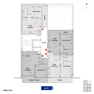 Emprendimiento Salta 1800 Rosario. Inmobiliaria Uno Propiedades