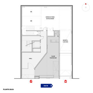 Emprendimiento Salta 1800 Rosario. Inmobiliaria Uno Propiedades