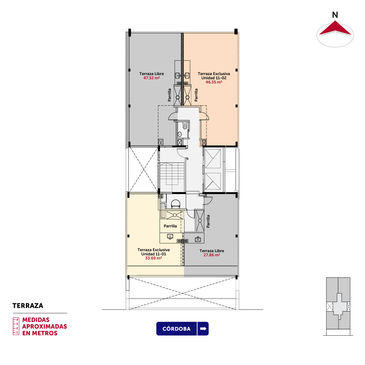 departamento 1 dormitorio en venta en Rosario