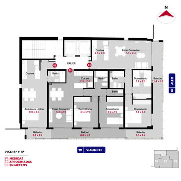 departamento monoambiente en venta en Rosario