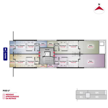 departamento 1 dormitorio en venta en Rosario