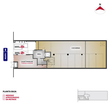 departamento 1 dormitorio en venta en Rosario