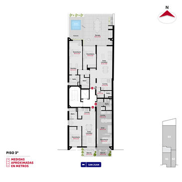 departamento 1 dormitorio en venta en Rosario