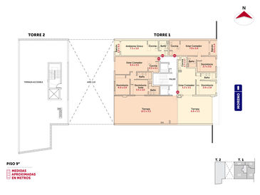 departamento 1 dormitorio en venta en Rosario