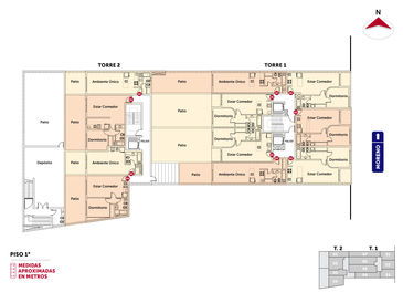 departamento 1 dormitorio en venta en Rosario