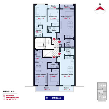 departamento 1 dormitorio en venta en Rosario