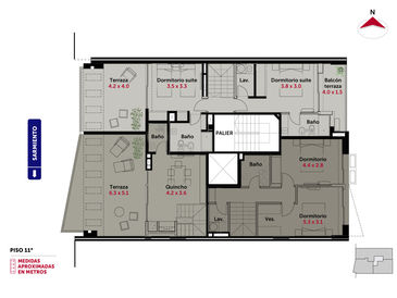 departamento 1 dormitorio en venta en Rosario