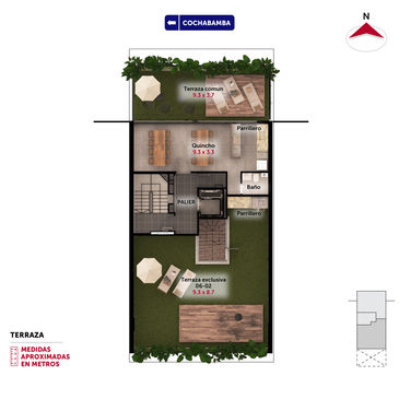 departamento monoambiente en venta en Rosario