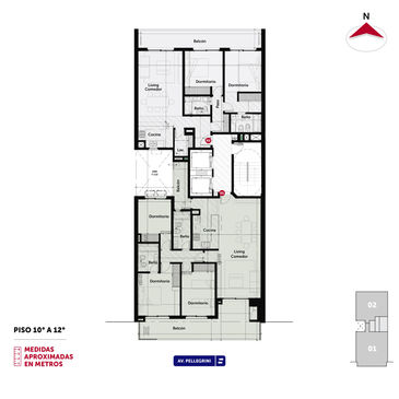 departamento monoambiente en venta en Rosario