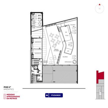 departamento 2 dormitorios en venta en Rosario