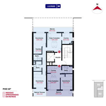 departamento 1 dormitorio en venta en Rosario