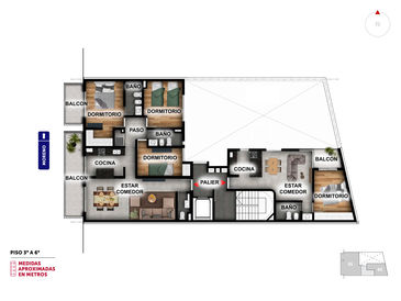 departamento 1 dormitorio en venta en Rosario