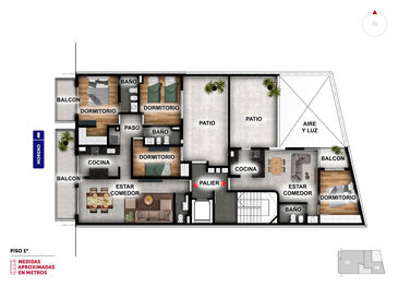 departamento 1 dormitorio en venta en Rosario