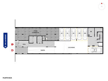 departamento 1 dormitorio en venta en Rosario