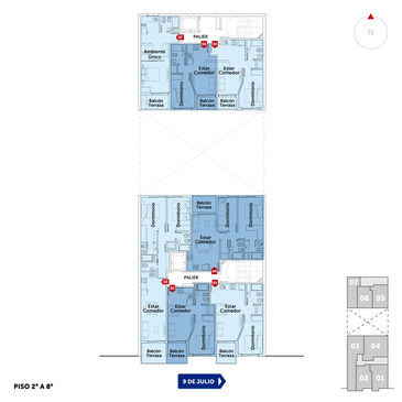 departamento 1 dormitorio en venta en Rosario