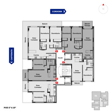 departamento 2 dormitorios en venta en Rosario