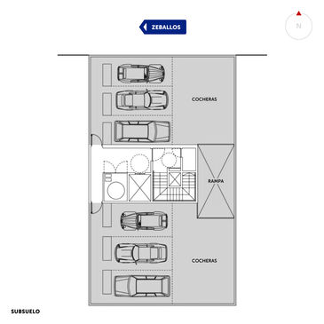 departamento 2 dormitorios en venta en Rosario