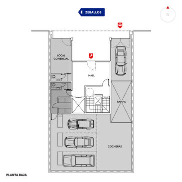 departamento 2 dormitorios en venta en Rosario