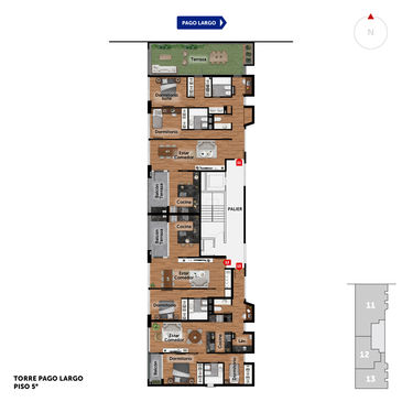 departamento 1 dormitorio en venta en Rosario