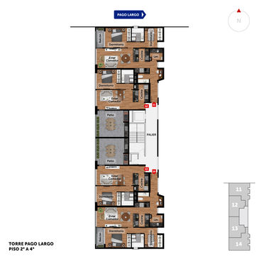 departamento 1 dormitorio en venta en Rosario