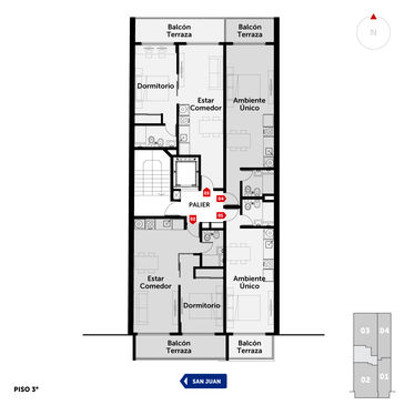 departamento 1 dormitorio en venta en Rosario