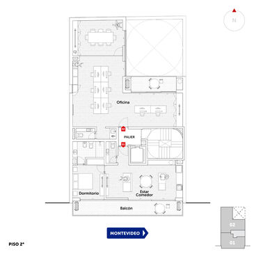 departamento 1 dormitorio en venta en Rosario